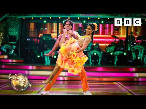 Balvinder & Julian Salsa to Rhythm Is Gonna Get You/Get On Your Feet ✨ BBC Strictly 25