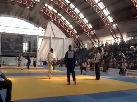 Judo  Balkan  Championships 2012: Croitoru Mircea ROU vs.Yildirim Ahmet TUR