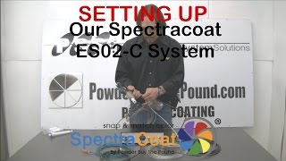 preview picture of video 'Powder Coat Gun SpectraCoat ES02-C Set Up (SK206621)'