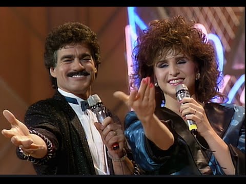 1985 Switzerland: Mariella Farré & Pino Gasperini - Piano piano (12th place at ESC) with SUBTITLES