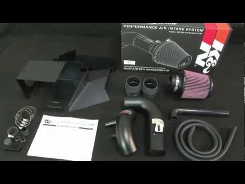 2008-2011 Volkswagen GTI, EOS, CC, Passat, Jetta, Audi A3 2.0L K&N Air Intake Installation