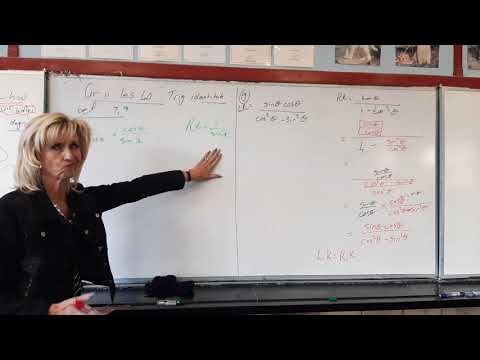 Allies Wiskunde 2021 Graad 11 Les 40