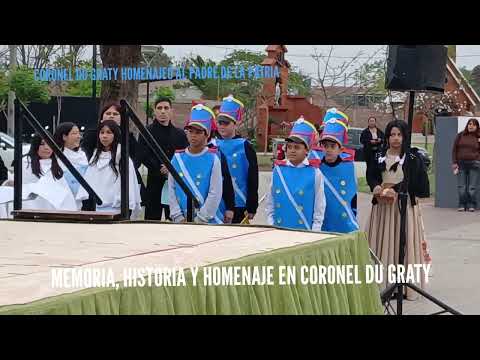 CORONEL DU GRATY HOMENAJEÓ AL PADRE DE LA PATRIA