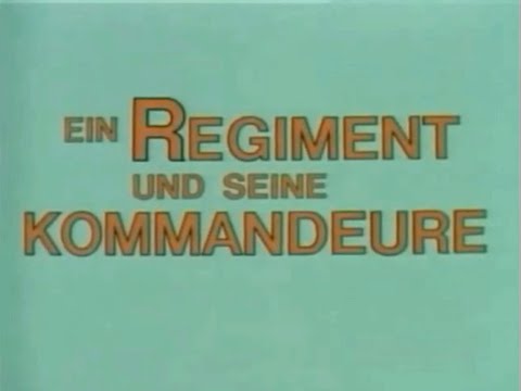 Ein Regiment und seine Kommandeure NVA Film DDR 1987