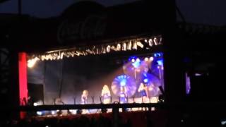 Fifth Harmony performing "Going Nowhere" at Blue Bayou 2015