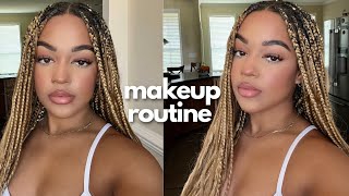 how to achieve the clean girl makeup look | my dewy everyday SUMMER makeup routine