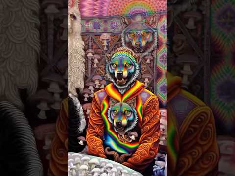 VIBRONICS 🇬🇧 • Dub Rejoice (feat Empress Shema) • #dub #aiart #trippy