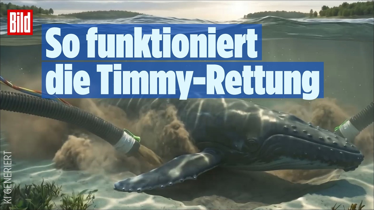 LETZTE CHANCE FÜR TIMMY: Rettung des Buckelwals geht in entscheidende Phase