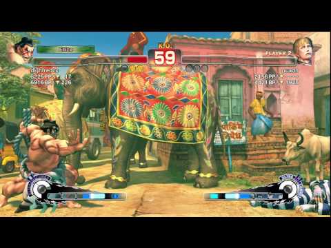 SSF4 AE Ver. 2012: dkjfredcx [Honda] vs. puadn [Cody] - PSN Ranked Match