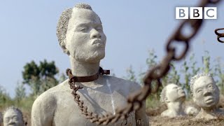Sculpting my ancestors&#39; history | Enslaved with Samuel L Jackson - BBC