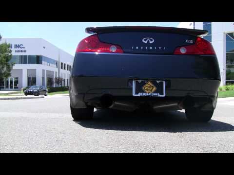 HKS Exhaust Sound Check VQ35DE G35
