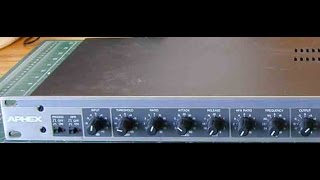Aphex 651 Sidechain Compressor Demo Expressor Video