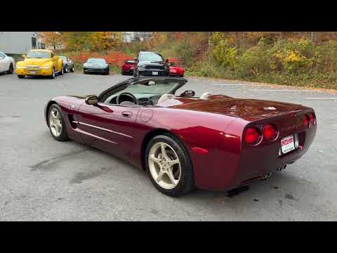 2003 Corvette Convertible 50th Anniversary Red Shale Interior and Top. Only 33k miles. Very clean 