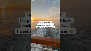 I’m No Expert… But This Is The Life 🌅🚢 #cruiselife