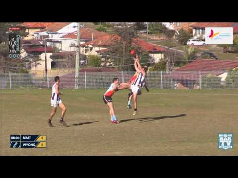 2017 BDAFL Round 15 Black Diamond Plate - Maitland Saints v Wyong Lakes