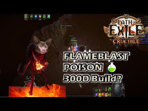 Path of exile [3.21] - Ruetoo doing some content on Poison flameblast