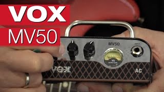 Video thumbnail for VOX MV50 AC, Clean & Rock (Hosentaschen-Amps im Test) by session