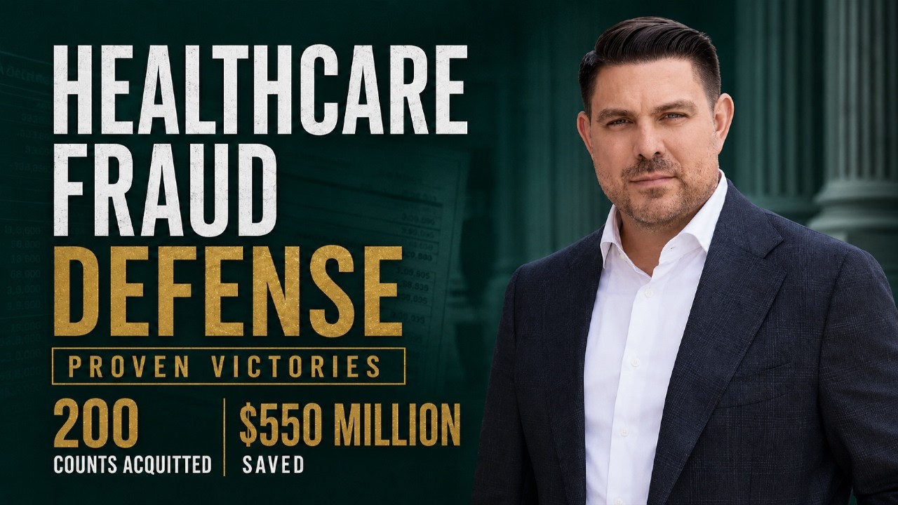 Health Care Fraud Defense Attorney Ronald Chapman II