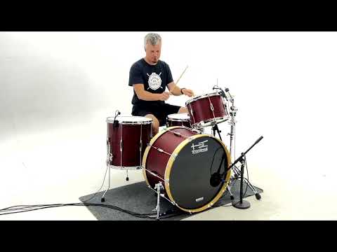 TreeHouse Custom Drums Vintage Pro Club Drumset 13-16-24-SD image 6
