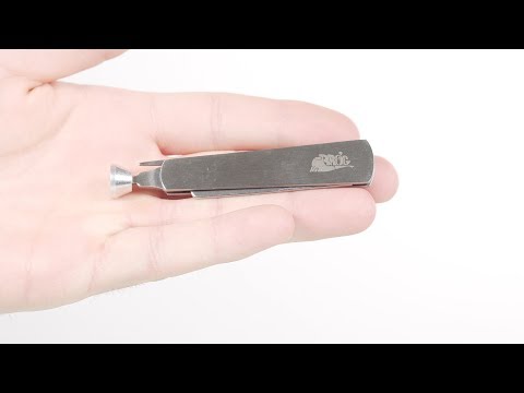 3 In 1 Tobacco Pipe Tool - Spike, Tamper, Spike - Stainless Steel