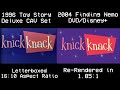 Knick Knack LD VS DVD Comparison