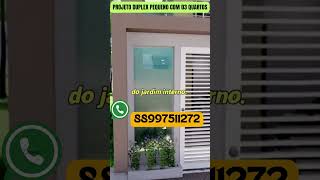 DUPLEX 03 QUARTO PEQUENO COM PLANTA E NARRADO CADA AMBIENTE