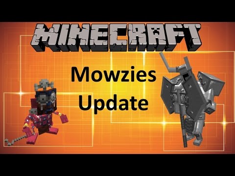 MOWZIES MOBS MOD UPDATE - MINECRAFT 1.10.2 (MOD SHOWCASES)