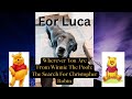 For Luca Wherever You Are From Winnie The Pooh The Search For Christopher Robin Cover