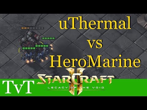 uThermal vs HeroMarine (TvT) - WCS Valencia - Starcraft 2: LotV Profi Replays [Deutsch | German]