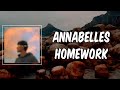 Lyric Annabelles Homework By Alice Phoebe Lou