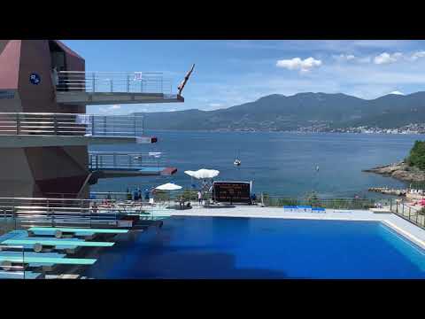 Best dives A boys platform Junior European Diving 2021