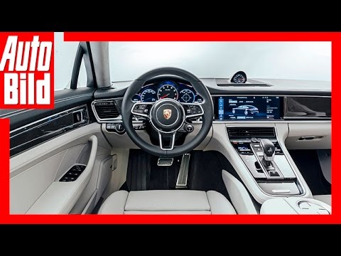 Video: Porsche Panamera 2 Sitzprobe (2016) - Panamera Weltpremiere  Review/ Neu / Test