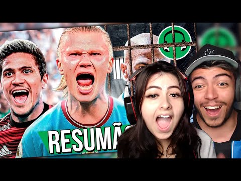 HAALAND É MONSTRO ♫ HAT-TRICK DO HAALAND, FLAMENGO AVASSALADOR, DANI PRESO (e mais!) | REACT