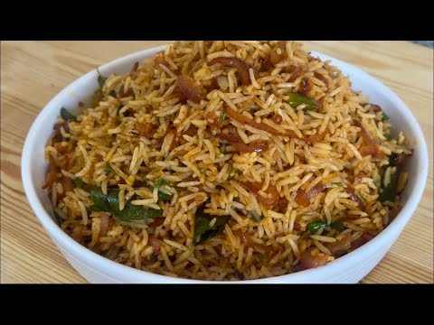 Simple Onion Rice Recipe | Quick Breakfast Recipe | Lunch Box Recipes | Easy Recipes