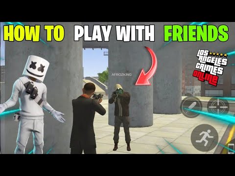 HOW TO PLAY MULTIPLAYER || Los Angeles Crime online How To Play With Friends