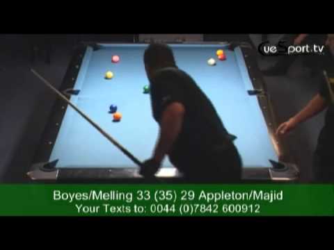 Darren Appleton/Imran Majid v Karl Boyes/Chris Melling - 10-Ball - 15 of 15