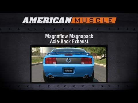 2005-2009 Mustang Magnaflow Exhaust Sound Clip Magnapack Axle-back (GT; GT500) Review