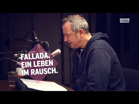 Rainald Grebe als Hans Fallada | Hinter den Kulissen