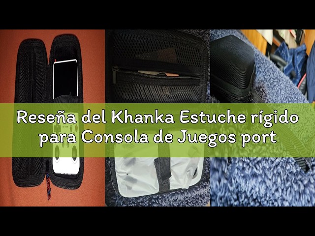 Vídeo relacionado con SVCEQZE Bolsa rígida para Transporte de Consola,Estuche rígido para Transporte, Bolsa de Almacenamiento para Consola antiarañazos, Bolsa de Consola antiarañazos portátil, Gruesa y a Prueba de Golpes,