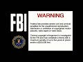 FBI Warning Screen 2005