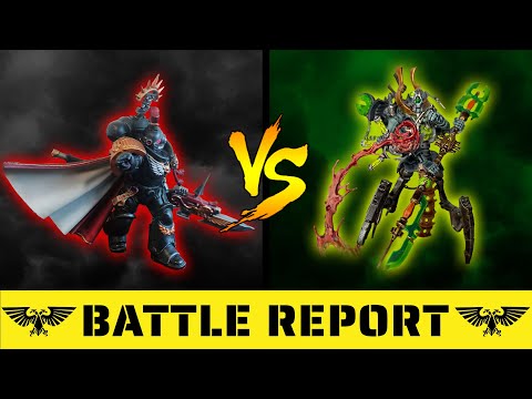 Warhammer 40k Battle Report:Necron Vs Death Watch 1800pts