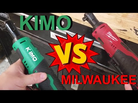 KIMO 12V Cordless  3/8" Ratchet Vs. Milwaukee M12 Ratchet!