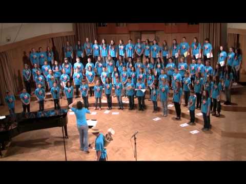 Slovenski otroški zbor 2014 - RIBNIŠKA (ljudska, prir. France Marolt)