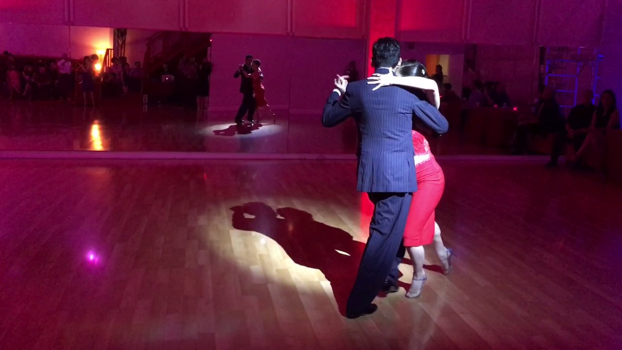 Sebastian Acosta & Laura D'Anna Tango Performance part 1 of 4 @Milonga Sentimental