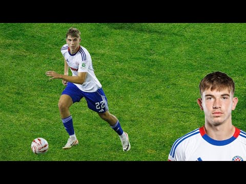 BRANIMIR MLAČIĆ is Amazing Defender at Such a Young Age 🇭🇷 