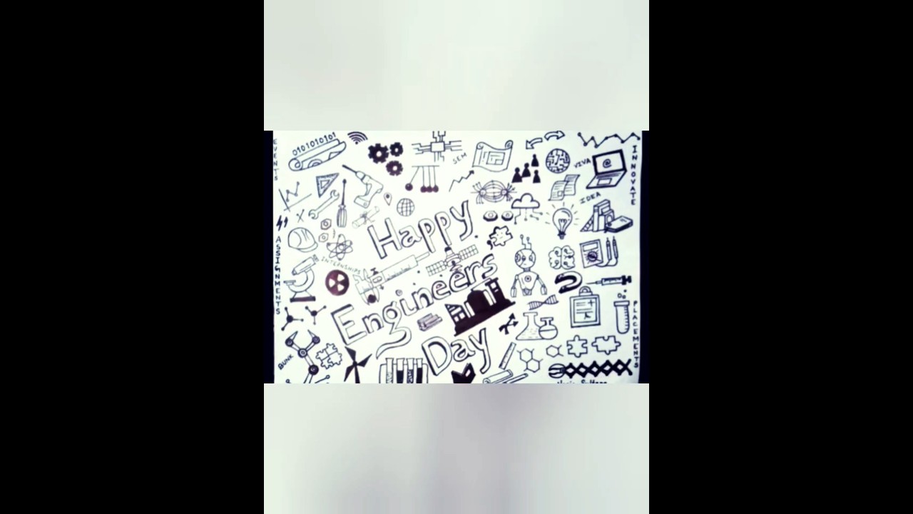 ENGINEER DAY DRAWING IDEAS | WORLD ENGINEERING DAY DRAWING | ENGINEERS DAY POSTER DRAWING IDEAS |