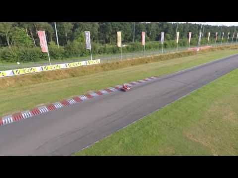 Karting Genk - A flight with a drone over the track 2