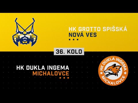 36.kolo HK GROTTO Spišská Nová Ves - HK Dukla INGEMA Michalovce HIGHLIGHTS