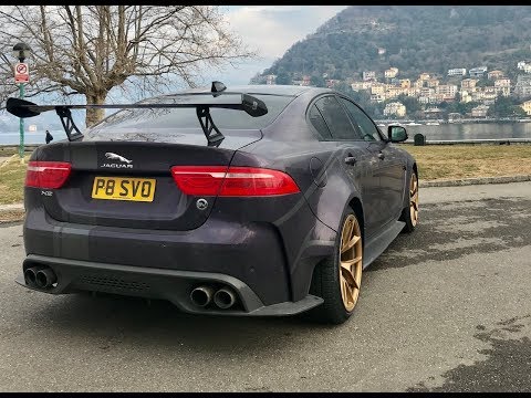 Jaguar XE SV Project 8 1000ml trip to Modena via German Autobahn