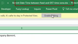 Power Query - Convert Amsterdam datetimes (with DST) to Darwin datetim